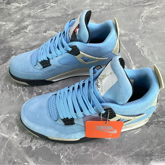 Jordan Other - Jordan 4 Retro University Blue -Men’s Sleek Basketball Sneakers Shoes